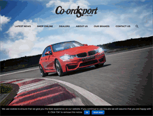 Tablet Screenshot of coordsport.com